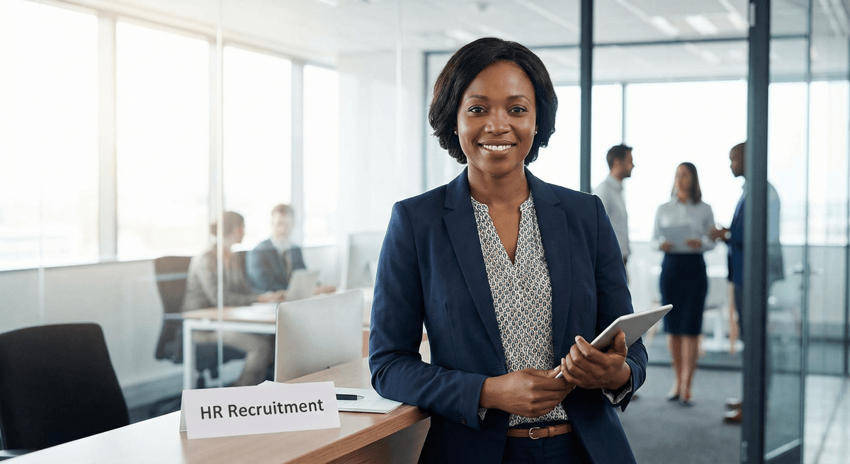 Recruitment agency recruiter managing multiple client accounts and candidate pipelines